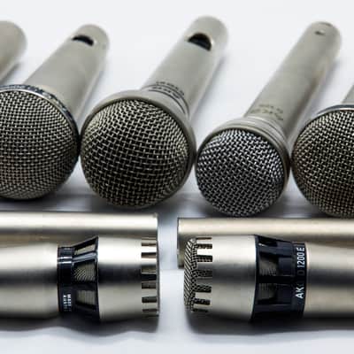 AKG Vintage Microphone Kit 1960s-1980s image 9