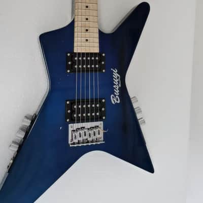 4 Strings Short Scale Bass /6 Strings Lead Double Sided, Neck Thru, Busuyi Guitar 2023 Right image 2