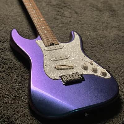 Soloking MS-1 Classic SSS MKII MOD with Seymour Duncan SHR-1b in Nebula Sparkle Nafiri Special Run image 3