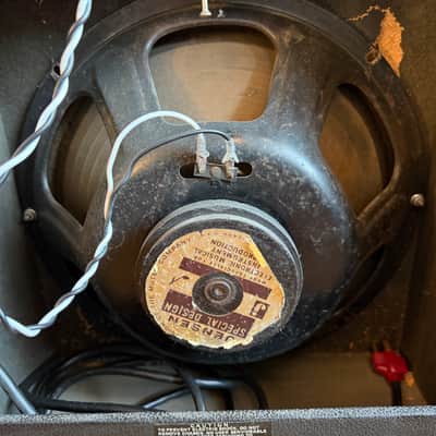 1975 Fender Musicmaster Bass Amp 12-Watt with 15" Jensen Speaker image 7