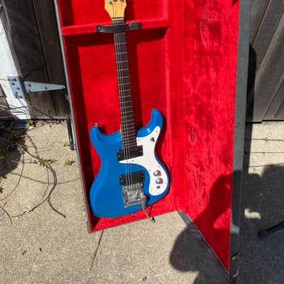 Vintage 1965/66 Mosrite Ventures II Blue image 13