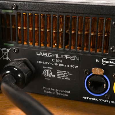 Lab Gruppen C 16:4 1600W Four-Channel Power Amplifier CG010C8 image 10