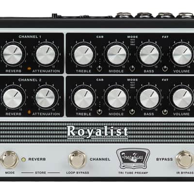 Tone King The Royalist Dual-Channel Tube Preamp Pedal [DEMO]