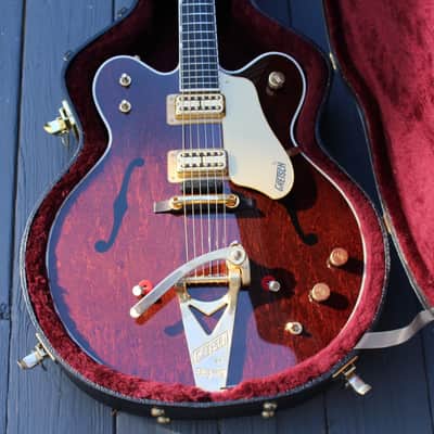 Gretsch G6122T-62 Vintage Select '62 Chet Atkins Country Gentleman with Bigsby 2016 - Present - Walnut Stain image 4