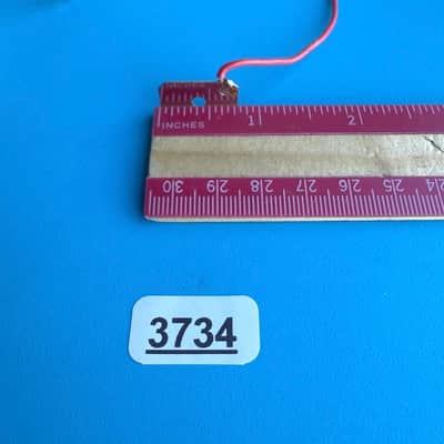 YAMAHA YPR-7 Keyboard Replacement Part: Battery Spring & Contact Plate w/Harness image 8
