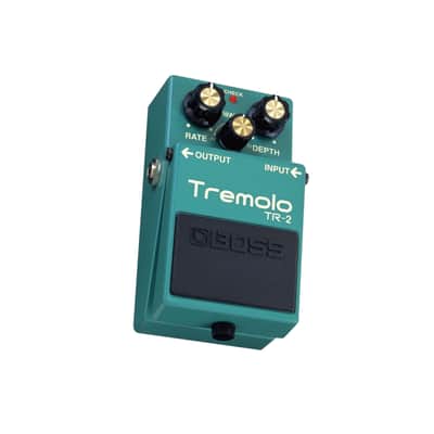 BOSS TR-2 Wave, Rate, and Depth Knobs Easy-to-Use Compact Tremolo Pedal for Guitarist image 5
