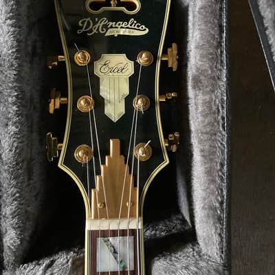 D'Angelico Left Handed DAngelico EXL-1 Hollow Body Jazz Guitar - Ice Tea image 4