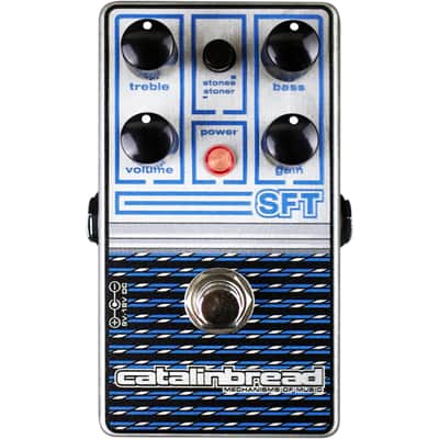 Catalinbread SFT AMPEG Inspired Foundation Overdrive Pedal, Metallic Sapphire image 1