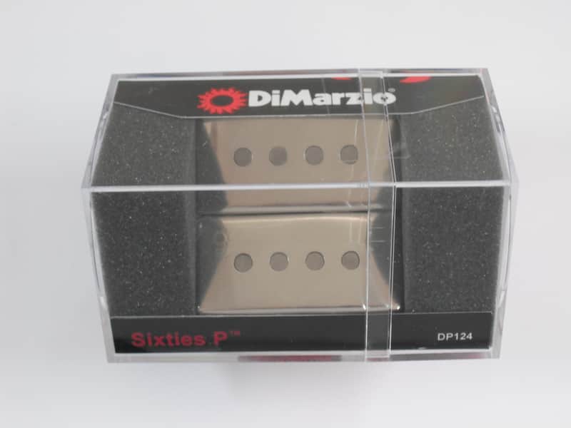 DiMarzio Sixties P Bass Pickup Set W/Nickel Cover DP 124 image 1
