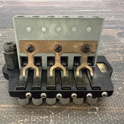 80s Fender BLADE SHOOTER VIBRATO Bridge Black Made in Japan RARE image 9
