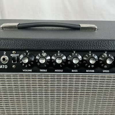 Fender '65 Super Reverb Reissue 4x10" Guitar Combo - Black image 3