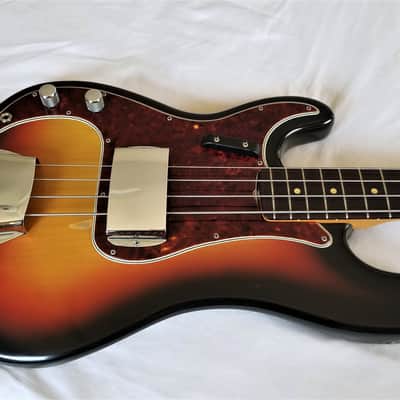 Left Handed, Lefty 1963/1964 Fender Precision Bass, 100% Original, Pre-CBS, EXC Condition! image 6