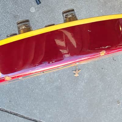 Vintage 1970s Eros Mark II MIJ Les Paul Style Guitar Copy w Case~Cherry Sunburst Finish~*SALE*~See Video! image 14