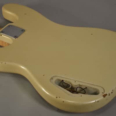 1989 Squier II Precision Bass White MIK image 12