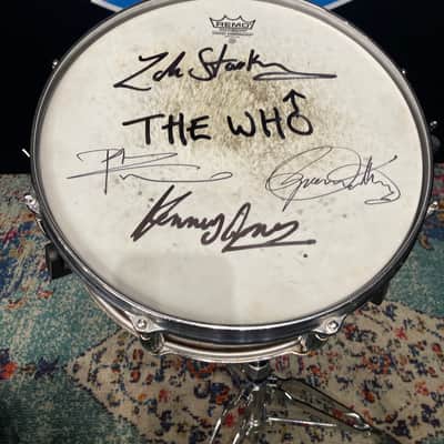 Zak Starkey's Keith Moon-THE WHO - Gretsch DRB Special Snare Drum. AUTOGRAPHED by Townsend, Daltrey, Zak plus, PLUS Kenney Jones!! image 2
