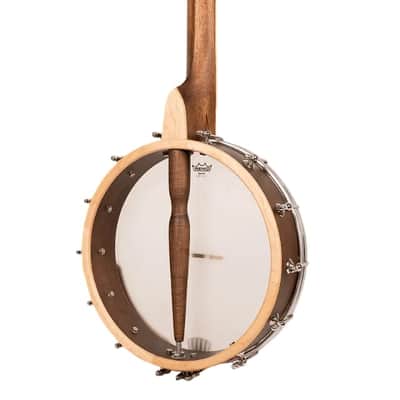 Gold Tone HM-100/L High Moon Hand-Crafted Mahogany Neck 5-String Openback Banjo w/Hard Case For Left Hand Player image 3