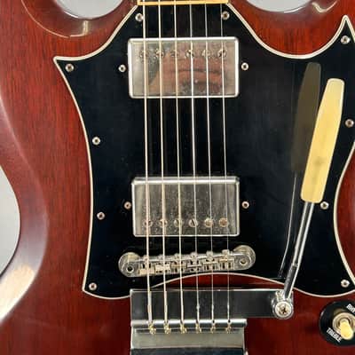 Gibson Angus Young Signature SG 2000-2009 ; Aged Cherry ; Repaired W/ Aftermarket Case image 5