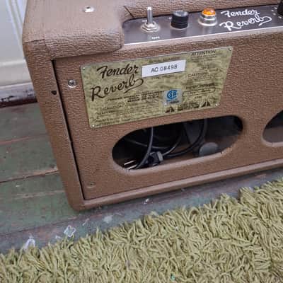 Fender '63 Reverb Unit Reissue 1994 - Brown Tolex image 3