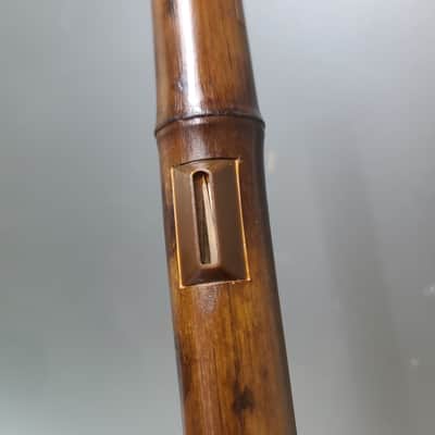 Handcrafted H’mong Bamboo Flute – Vietnamese Bawu Flute – Key C/D | Pro Sound, Vietnamese Artisan Quality, Smoked Bamboo - 8 Holes image 3