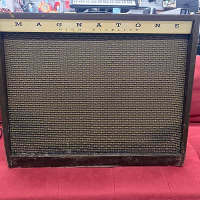 Magnatone Custom 460 2x12 + (2) 5x7 Tube Combo Amp 1962 - Fully Serviced image 1