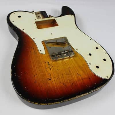 MJT Official Custom Order Vintage Aged Nitro Guitar Body by Mark Jenny VTT CUSTOM Sunburst image 1
