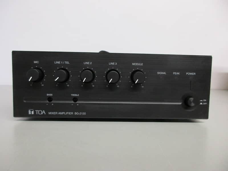 TOA BG-2120 Mixer Amplifier image 1