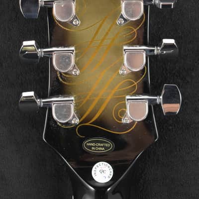 Epiphone Adam Jones Les Paul Custom Art Collection: Korin Faught’s “Sensation” Antique Silverburst image 7