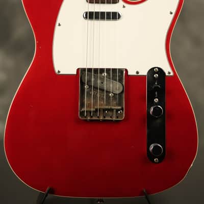 1985 Fender '62 reissue Custom Telecaster Double Bound Candy Apple Red MIJ Japan image 1
