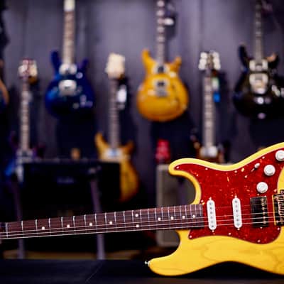 Suhr Classic S Custom Trans Butterscotch Rosewood Neck & Gold Package 85903 image 2