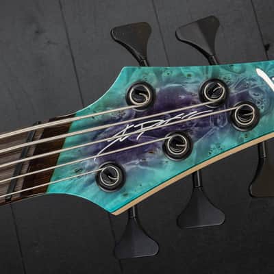 Dingwall Z3 5 Custom Shop - Purple to Turquoise Reverseburst image 8
