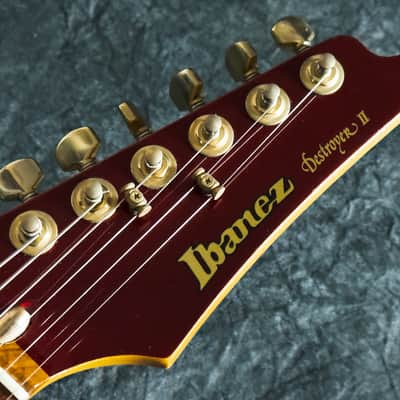 Ibanez Destroyer II DT-100 1983 - Fire Red - VERY GOOD condition image 10