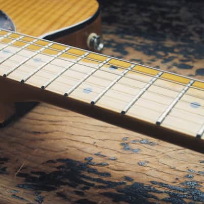 Prinz of Tone! Hohner The Prinz Mad Cat Prince Telecaster with Bookmatched Flamed Maple Top image 15