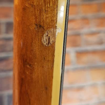 Vintage 1960s Kingston Bass Guitar Sunburst - New Wiring & Fret Level image 22