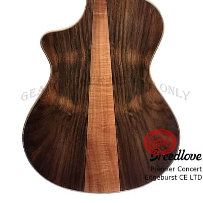 Breedlove Premier Concert Edgeburst CE LTD Red Cedar & Brazilian rosewood Limited Edition guitar image 6