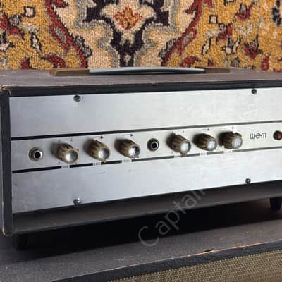 1963 WEM - Pick A Bass - Halfstack - ID 5429 image 4