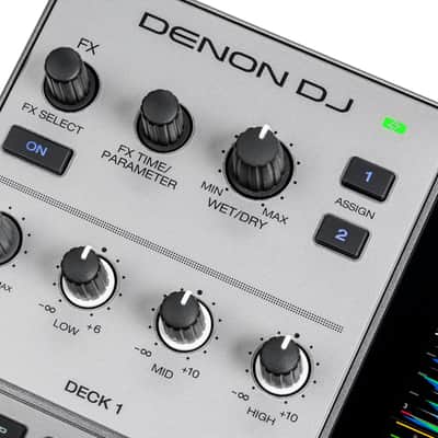 Denon DJ PRIME GO+ Ultra-Portable Battery-Powered Standalone DJ Controller image 10