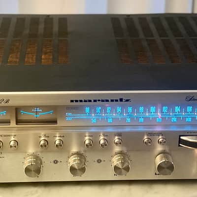✨ Marantz 2252B Vintage Stereo Receiver – Professionally Serviced – Partial Recap – 52 WPC – Custom Cover – BVA image 3