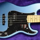 Fender American Performer P-Bass, Lake Placid Blue/Maple *Factory Cosmetic Flaws = Save $