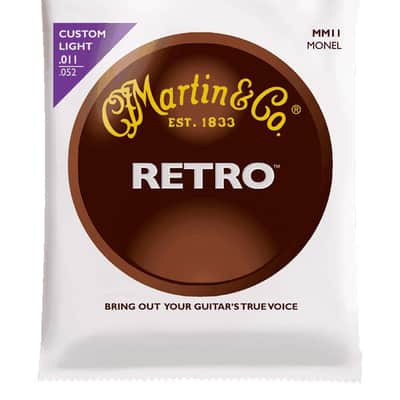 MM11 RETRO Monel Custom Light 11/52 Martin Strings image 4