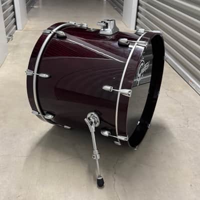 Gretsch 22” x 18” Catalina Maple - Red Lacquer Bass Drum image 5