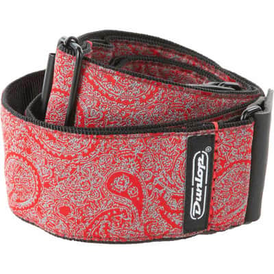 Dunlop D6711 Jacquard - Paisley Red image 1