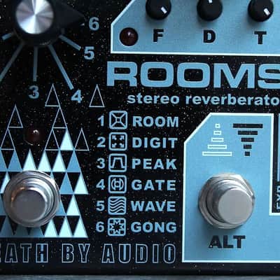 Death By Audio Rooms Stereo Reverb Black Sparkle image 5