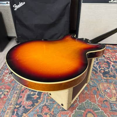 Epiphone Rivoli Reissue Short Scale Semi-Hollow Bass Mudbucker Transducer - 1996 image 19