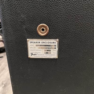Fender Bandmaster Reverb 2-Channel 40-Watt Guitar Amp Head & 2x12 Cab 1970s - Silverface image 9