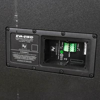 Electro-Voice (EV) EVA-2151D Dual 15" Passive Line Array Subwoofer CG01YA0 *ASK FOR SHIPPING* image 5