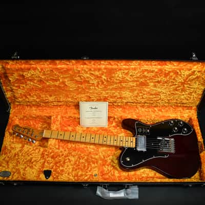 Fender American Vintage II 1977 Telecaster Custom Maple Fingerboard Wine (VS221451) image 16