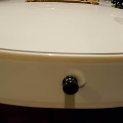 2001 Epiphone Japan Les Paul Custom . Awesome White. image 10
