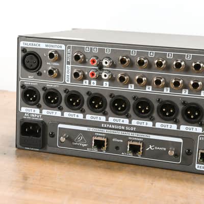 Behringer X32 Rack 40-Channel Rackmount Digital Mixer w/ X-DANTE Card CG012G8 image 9