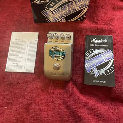 (Mint Condition) Marshall BB-2 Bluesbreaker II Overdrive Pedal 2002 - 2017 - Silver (Boxed) image 1