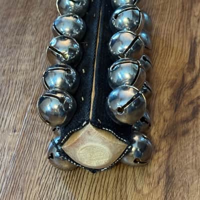 Vintage 25 Bell Sleigh Bell Hand Shaker Rhythm Band Latin Band image 4